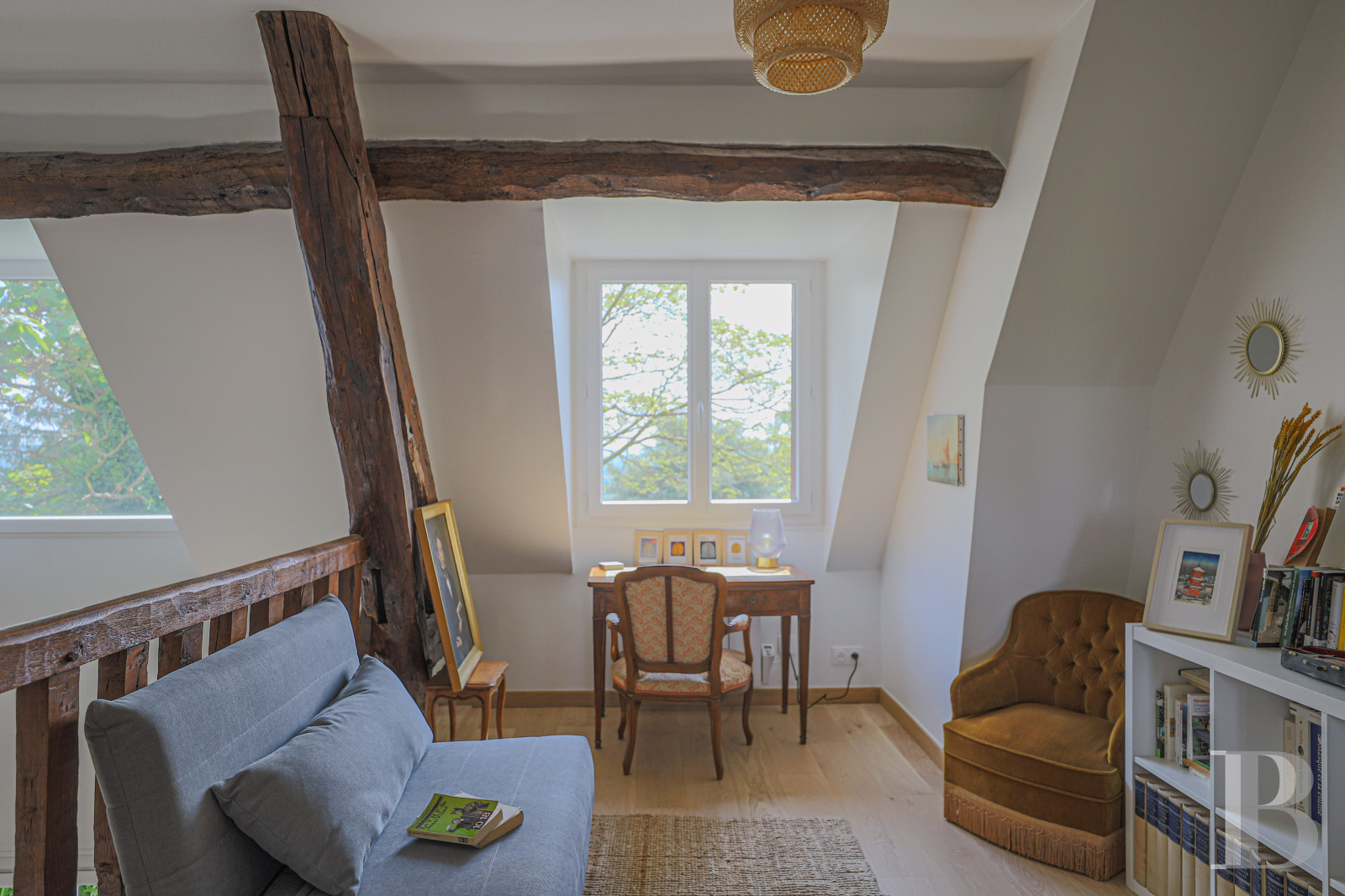 An Anglo-Norman-style villa in the Boucles de la Seine regional park in Normandy  - photo  n°23
